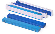 Metrie Block-52 folding tape measure, 2 m, blue shades - Metre