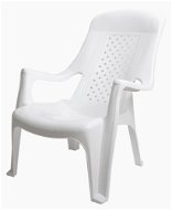 MEGAPLAST CLUB Plastic, White - Garden Chair