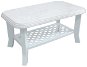 MEGAPLAST CLUB 90 × 55 × 44 cm, biely - Záhradný stôl
