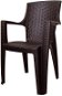 Garden Chair MEGAPLAST Amelia, polyratan, wenge - Zahradní židle