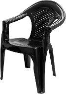 MEGA PLAST Židle zahradní GARDENIA plast, antracit - Zahradní židle