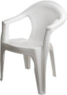 MEGA PLAST Židle zahradní GARDENIA plast, bílá - Zahradní židle