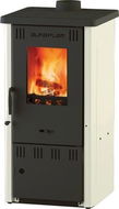 Alfa Plam ELITA 2*CV ECO, béžová 6,5 kW, kouřovod 120 mm - Krbová kamna