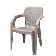 MEGA PLAST Stolička záhradná MAREA, cappucino - Záhradná stolička