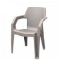 Záhradná stolička MEGA PLAST Stolička záhradná MAREA, cappucino - Zahradní židle