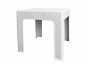 MEGA PLAST Stôl záhradný BISTRO, biely 48 cm - Záhradný stôl
