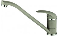 Metalac Aquabi Fondo Granite pedestal sink mixer, beige - Tap
