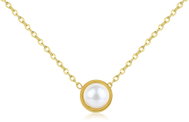 Meucci Nastavitelný náhrdelník Perlové oko gold - Necklace