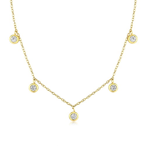 Meucci Constellation Adjustable Necklace gold - Necklace - Main image