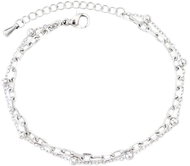Meucci Dvojitý nastavitelný náramek Anker s kuličkami - Bracelet