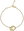 Interlocking Rings Adjustable Bracelet, Gold