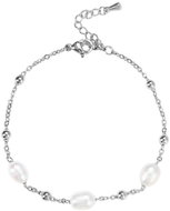 Meucci Nastavitelný náramek Říční perly s kuličkami - Bracelet