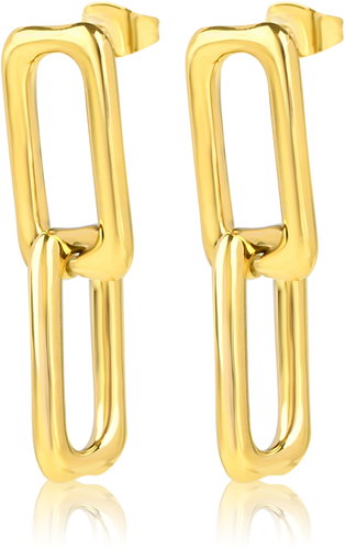Meucci Náušnice Anker gold - Earrings - Main image