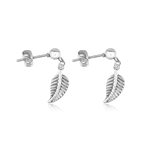 Meucci Visací náušnice Pírko - Earrings - Main image