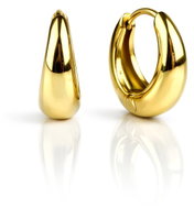 Meucci Náušnice Kapky gold - Earrings