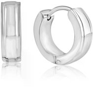 Meucci Náušnice Kroužky s jemným rytím - Earrings