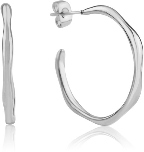 Meucci Náušnice Kroužky twist - Earrings - Main image