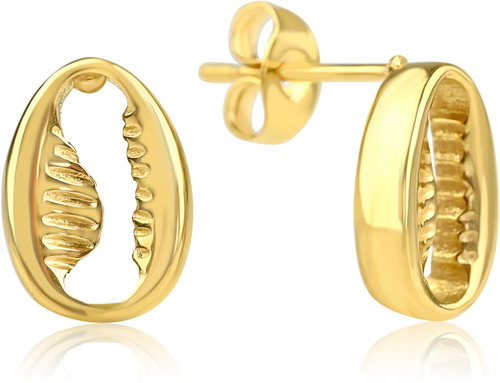 Meucci Náušnice Lastura gold - Earrings - Main image