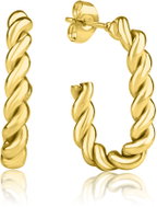 Meucci Náušnice Motouz gold - Earrings