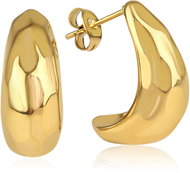 Meucci Half Moon Earrings gold - Earrings