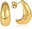 Half Moon Earrings gold