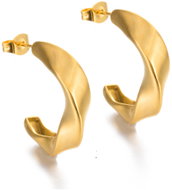 Meucci Náušnice Twister gold - Earrings