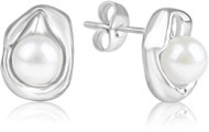 Meucci Náušnice Vsazená perla - Earrings