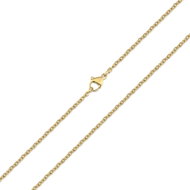 Meucci Jemný řetízek ANKER 45/0,2 cm GOLD - Chain Necklace