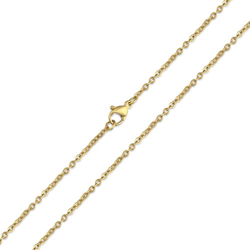 Meucci ANKER Chain 60/0.2 cm GOLD - Chain Necklace - Main image