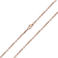 Meucci Řetízek ANKER 60/0,3 cm ROSE GOLD - Chain Necklace
