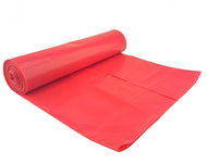MEVA Garbage bags, 80 micron thick, red, 240 l, 5 pcs - Bin Bags