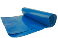 MEVA Garbage bags, 80 micron thick, blue, 120 l, 15 pcs - Bin Bags