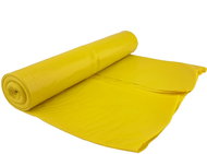 MEVA Garbage bags, 80 micron thick, yellow, 120 l, 15 pcs - Bin Bags