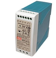 Mean Well DIN Rail Power Adapter, 24V, 60W (MDR-60-24) - Power Adapter