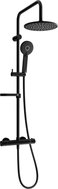 MEXEN KX40 shower column with thermostatic mixer black (771504091-70) - Shower Set