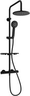 MEXEN KT40 shower column with thermostatic mixer black (771504093-70) - Shower Set