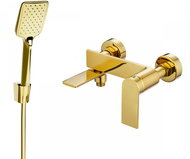 MEXEN Zero SET bath mixer with accessories R62, gold (7113R62-50) - Tap