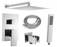 MEXEN Uno DR02 Shower Set for concealed installation, silver (71435DR02-00) - Shower Set