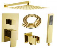 MEXEN Uno DR02 Shower set with concealed shower, gold (71435DR02-50) - Shower Set