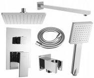MEXEN Uno DR45 Shower Set for concealed installation, silver (71435DR45-00) - Shower Set