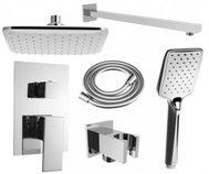 MEXEN Uno DR62 shower set with concealed shower, silver (71435DR62-00) - Shower Set