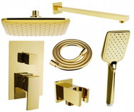 MEXEN Uno DR62 Shower Set for concealed installation, gold (71435DR62-50) - Shower Set