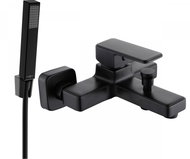 MEXEN Cetus R77 Set bath mixer with shower, black (74433R77-70) - Tap