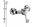 DB62 shower mixer with accessories, silver (74654DB62-00)