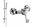 DB72 shower mixer with accessories, silver (74654DB72-00)
