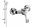 DF62 shower mixer with accessories, silver (74654DF62-00)