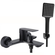 REA Urban Bathtub Faucet with Accessories, Black ( REA-B9910 ) - Tap