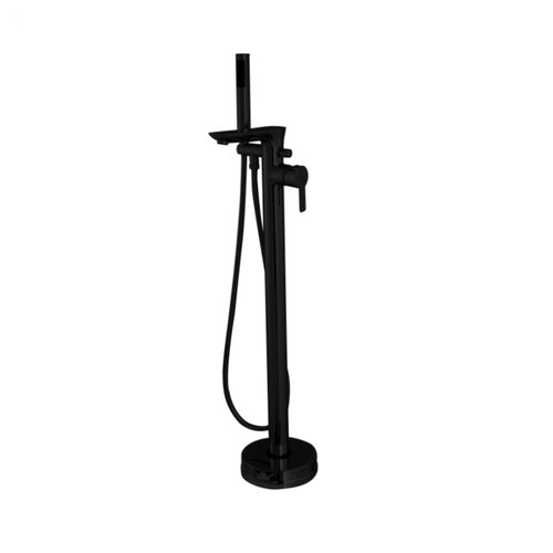 INVENA GLAMOUR Freestanding bath mixer, black ( BW-02-W04-V ) - Tap - Main image