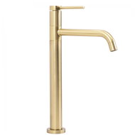 REA LUGANO SLIM, Washbasin mixer, brushed gold ( REA-B4420 ) - Tap