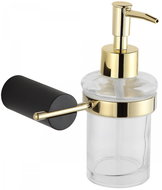 MEXEN Aron Soap Dispenser, Black/Gold 70881388-57 - Soap Dispenser